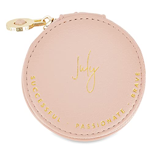 Katie Loxton Juli Geburtsstein Damen Veganes Leder Schmuckschatulle Organizer Sonnenstein Pink Katie Loxton Juli Geburtsstein Damen Veganes Leder Schmuckschatulle Organizer Sonnenstein Pink von Katie Loxton