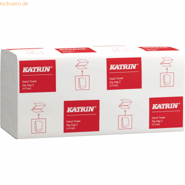 Katrin Papierhandtuch Classic 35588 ZZ 2-lagig weiß 20x200 Blatt Katrin Papierhandtuch Classic 35588 ZZ 2-lagig weiß 20x200 Blatt von Katrin