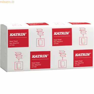 Katrin Papierhandtuch Non Stop M2 61617 2-lagig 20,3x24cm weiß 4000 Bl Katrin Papierhandtuch Non Stop M2 61617 2-lagig 20,3x24cm weiß 4000 Bl von Katrin