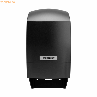 Katrin Toilettenpapierspender 77519 2 Rlollen Kunststoff schwarz von Katrin