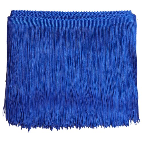 10 Yard Fransenquaste 15 cm Polyester-Fransenbesatz Fransen Nähen Fransen dekoratives Band dichte Quaste für DIY-Kleidungszubehör und Hochzeitskleid 10 Yard Fransenquaste 15 cm Polyester-Fransenbesatz Fransen Nähen Fransen dekoratives Band dichte Quaste für DIY-Kleidungszubehör und Hochzeitskleid von Katutude