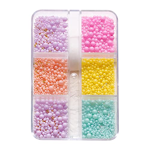 3D Kaviar Nägel Charms, Aurora Meerjungfrau Perlen Nagel Art Kit, Perlen Nägel Zubehör DIY Nagelkunst Nageldesign Nail Art Dekoration 3D Kaviar Nägel Charms, Aurora Meerjungfrau Perlen Nagel Art Kit, Perlen Nägel Zubehör DIY Nagelkunst Nageldesign Nail Art Dekoration von Katutude