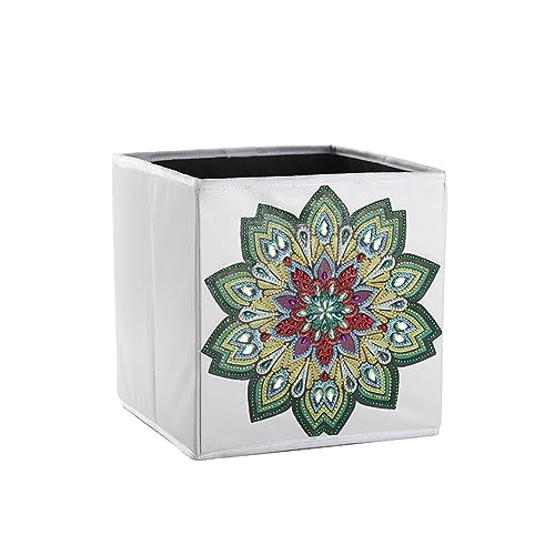 DIY Diamond Painting Aufbewahrungsbox, Aufbewahrungsbox Faltbare, 25x25x25cm Aufbewahrungskiste, Aufbewahrungswürfel, Faltbox, Organizer Box für Spielzeug, Kleidung DIY Diamond Painting Aufbewahrungsbox, Aufbewahrungsbox Faltbare, 25x25x25cm Aufbewahrungskiste, Aufbewahrungswürfel, Faltbox, Organizer Box für Spielzeug, Kleidung von Katutude
