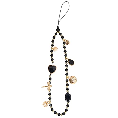 Handy Lanyard Perlen, Handy Lanyard Kristallperle Handyhülle Anhänger Anhänger Kette Handy Dekoration, Handy-Kette, Schlüsselanhänger für Damen und Mädchen Handy Lanyard Perlen, Handy Lanyard Kristallperle Handyhülle Anhänger Anhänger Kette Handy Dekoration, Handy-Kette, Schlüsselanhänger für Damen und Mädchen von Katutude