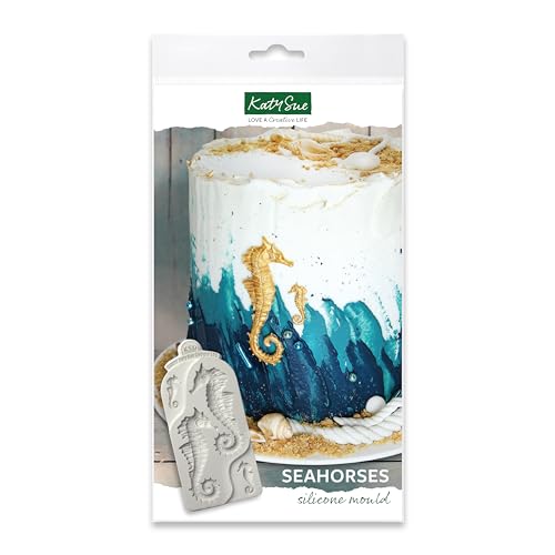Seepferdchen Silikonform, Seaside Themed für Kuchen dekorieren, Sugarcraft, Bonbons und Lehm, Lebensmittelecht von Katy Sue