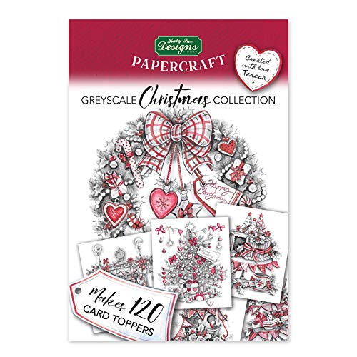 Katy Sue Designs 11620001GCC Greyscale Christmas Collection Weihnachtskollektion mit Graustufen, Kartenherstellungs-Set, grau, keine Katy Sue Designs 11620001GCC Greyscale Christmas Collection Weihnachtskollektion mit Graustufen, Kartenherstellungs-Set, grau, keine von Katy Sue