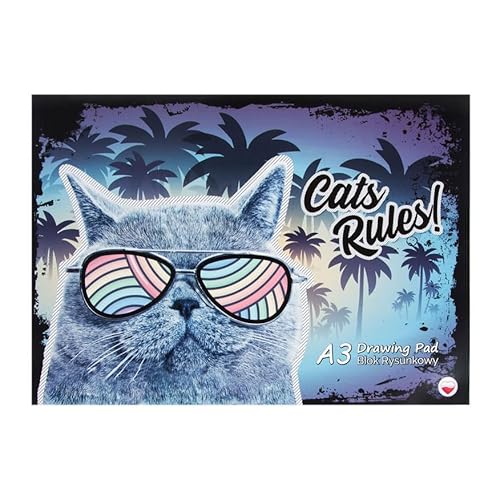 Katze - Notizbücher und Malbücher, mehrfarbig (SPK455878) von Katze