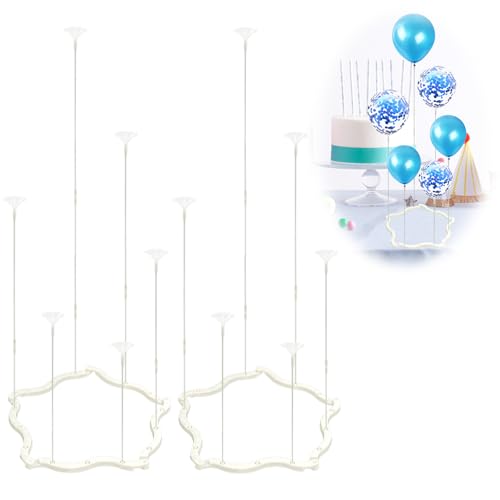 2 Stück Ballonständer Luftballon Ständer ballonständer für luftballons Ballonhalter für Hochzeiten, Tischdeko, Graduierungen, Weihnachten, Geburtstagesdeko 2 Stück Ballonständer Luftballon Ständer ballonständer für luftballons Ballonhalter für Hochzeiten, Tischdeko, Graduierungen, Weihnachten, Geburtstagesdeko von Kaucytue