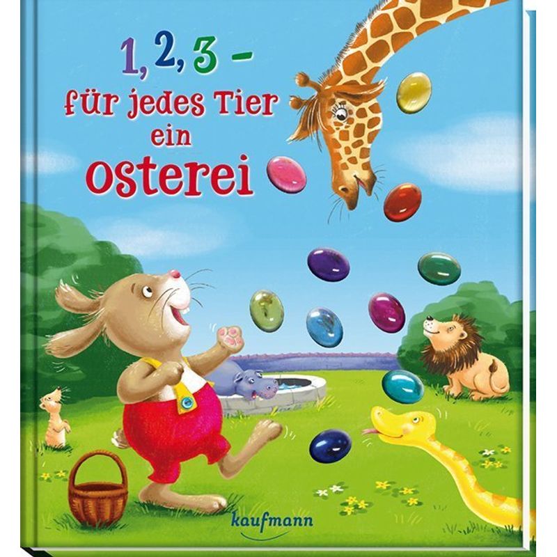 1, 2, 3 - Für Jedes Tier Ein Osterei - Kristin Lückel, Pappband von Kaufmann