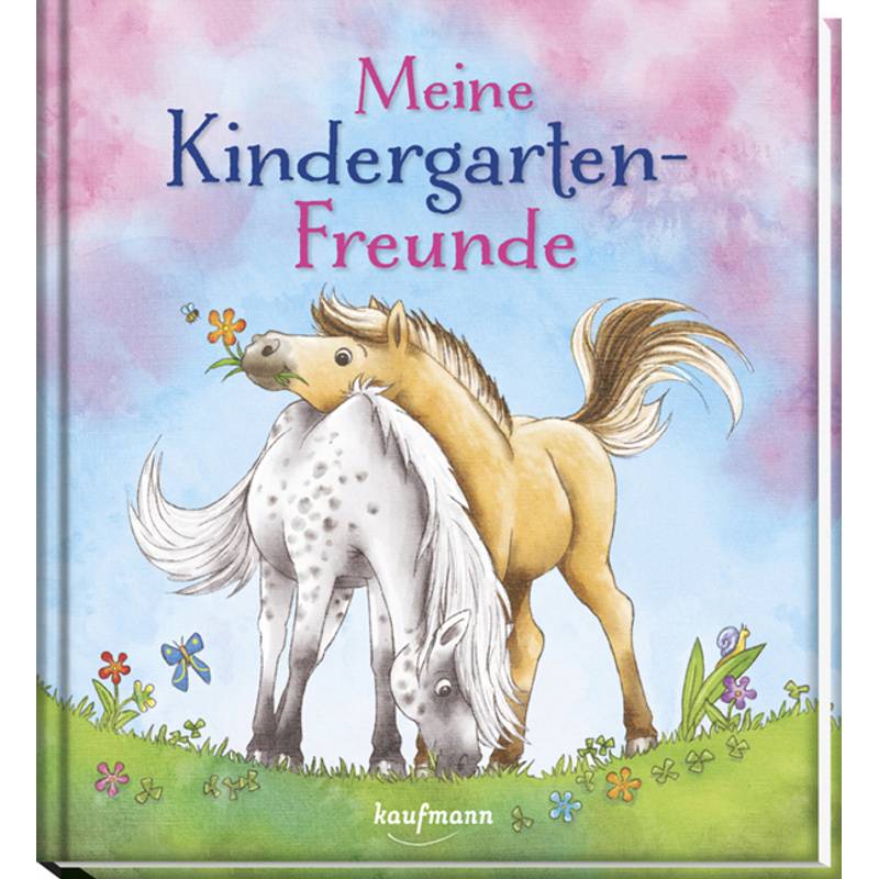 Meine Kindergarten-Freunde (Motiv Pony), Gebunden von Kaufmann