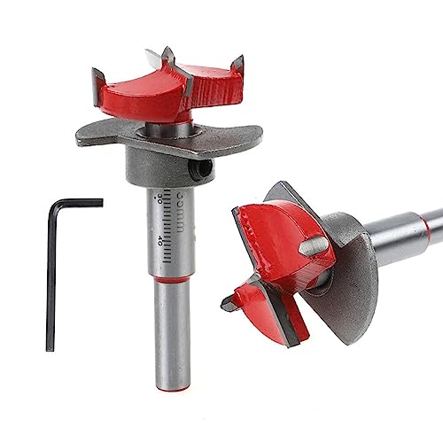 35 -Mm -Scharnier -Jig -Kit, Lochöffner, Yg8 Zementierter Carbidkopf, ABS -Plastik, Holzbearbeitungsführer, mit 8 Mm Schaft, für Verbundholz, Massivholz, PVC 35 -Mm -Scharnier -Jig -Kit, Lochöffner, Yg8 Zementierter Carbidkopf, ABS -Plastik, Holzbearbeitungsführer, mit 8 Mm Schaft, für Verbundholz, Massivholz, PVC von Kavolet
