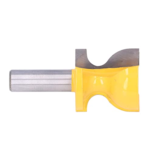 Holzbearbeitungsrouter -Bit, 1/2 -Zoll -Runde Schaft, PTFE -Beschichtung, Hohe Effizienz, Glatteres Fräsen für die Schnurbereitschaftskante für Fensterbänke, Anwendbar für Holzbearbeitungsrouter -Bit, 1/2 -Zoll -Runde Schaft, PTFE -Beschichtung, Hohe Effizienz, Glatteres Fräsen für die Schnurbereitschaftskante für Fensterbänke, Anwendbar für von Kavolet