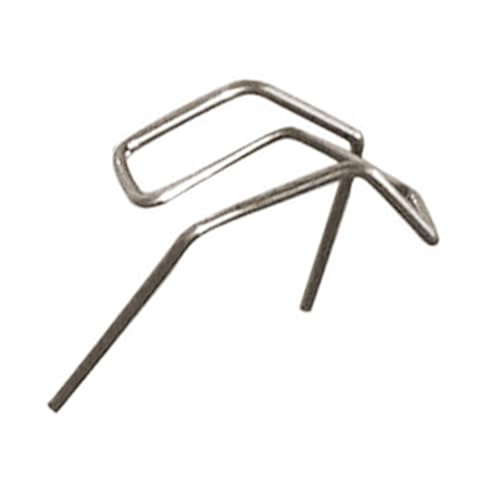 Kavolet 100 Auto Stoßstange Reparatur Flache Grundnahrungsmittel, Einfache Arbeiten mit Lang Anhaltender Lagerung, Edelstahlmaterial, 8 (0,8 mm in der Ecke) von Kavolet