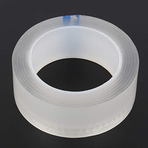 Kavolet Transparentes Multifunktionales Klebeband, Robust, Leicht zu Entfernen, für die Küchenbad-Toilette Geeignet, Umweltfreundlich, Frostbeständigkeit und Wärmefest, Wasserdicht (4x500cm) von Kavolet