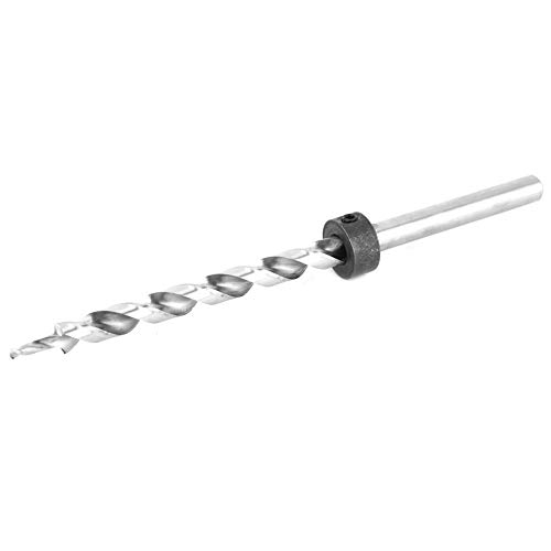 Taschenloch-Dreh-Stiefmaschinenbohrer-Bit für 9-mm-Durchmesser-Guides, Loch mit Flachem, Gekräftige Hohe Drehzahlbohrer, Ideal für Holzbohrungen mit Schraubenschlüssel Taschenloch-Dreh-Stiefmaschinenbohrer-Bit für 9-mm-Durchmesser-Guides, Loch mit Flachem, Gekräftige Hohe Drehzahlbohrer, Ideal für Holzbohrungen mit Schraubenschlüssel von Kavolet