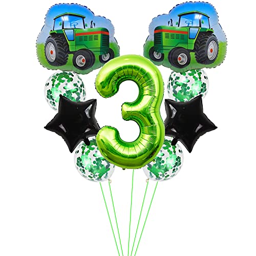 Kawailay Traktor Geburtstag Deko 3 jahre 3. Traktor Geburtstagsdeko Grün Zahl 3 Luftballons Trecker Traktor Folienballon Baustelle Aluminium Ballon für Kinder Jungen Geburtstag Party Kawailay Traktor Geburtstag Deko 3 jahre 3. Traktor Geburtstagsdeko Grün Zahl 3 Luftballons Trecker Traktor Folienballon Baustelle Aluminium Ballon für Kinder Jungen Geburtstag Party von Kawailay