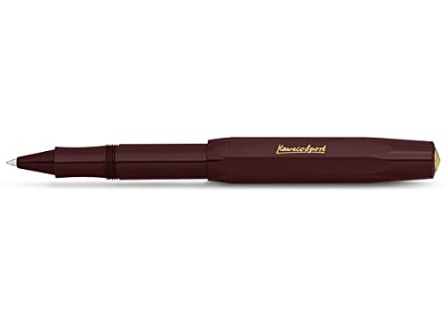 Kaweco CLASSIC SPORT Rollerball Bordeaux I Gel- / Kugelschreiber aus hochwertigem Kunststoff mit Keramikkugel I Klassischer Kuli I 13 g Tintenroller mit 0.7 mm Mine I Gelroller 13,5 cm Kaweco CLASSIC SPORT Rollerball Bordeaux I Gel- / Kugelschreiber aus hochwertigem Kunststoff mit Keramikkugel I Klassischer Kuli I 13 g Tintenroller mit 0.7 mm Mine I Gelroller 13,5 cm von Kaweco