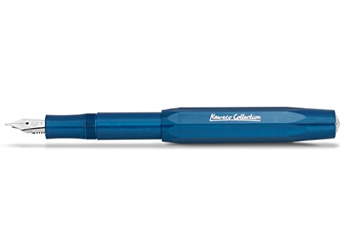 Kaweco COLLECTION Füllfederhalter Toyama Teal I Premium Füllhalter für Tintenpatronen mit hochwertiger Stahlfeder I Sport Füller 13 cm I Federbreite: B (Breit) von Kaweco