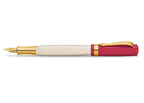 Kaweco Student Füllfederhalter 30´s Blues F Edelharz Bordeaux, Länge: 13cm, 10002265 von Kaweco