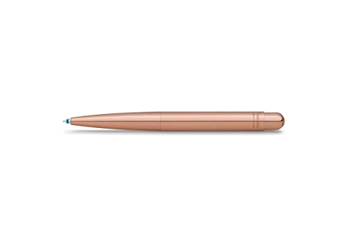 Kaweco LILIPUT Kugelschreiber Kupfer I Exklusiver Kuli für Standard D1 Minen inklusive Retro Metallbox I Metall Druckkugelschreiber 9,8 cm von Kaweco