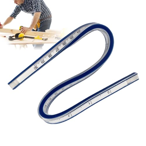 Flexibles Kurvenlineal, 30cm Nähkurvenlineal, Kurvenlineal Zum Zeichnen, Flexibles Schlangenlineal, Für Architekturentwürfe Und Bekleidungsherstellung Flexibles Kurvenlineal, 30cm Nähkurvenlineal, Kurvenlineal Zum Zeichnen, Flexibles Schlangenlineal, Für Architekturentwürfe Und Bekleidungsherstellung von Kaxenig
