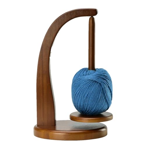 Kaxenig Häkelgarnhalter | Rotierender magnetischer Garnhalter aus | Platzsparender Garnhalter zum Stricken, g tragender Garnspinner zum Häkeln von Kaxenig