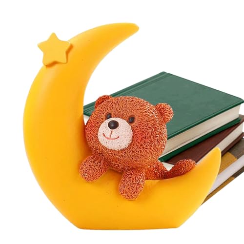 - und Mondkuchendekorationen, und Mondkuchentopper,Desktop -Statue -Ornament | Dekorative Tabletop Ornament, Kuchendekoration Mondbärskulptur für Heimtisch von Kaxenig