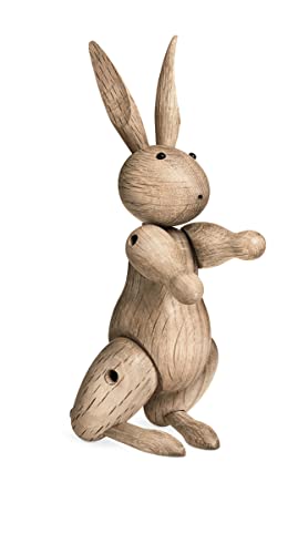 Kay Bojesen Kaninchen Figuren 16 cm Holzfiguren Weihnachtsdekoration, Holz von Kay Bojesen