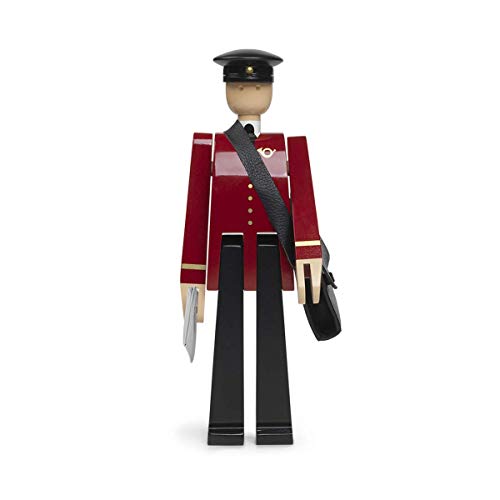 Kay Bojesen Postbote Figuren 20 cm Holzfiguren Originaldesign, schwarz Kay Bojesen Postbote Figuren 20 cm Holzfiguren Originaldesign, schwarz von Kay Bojesen