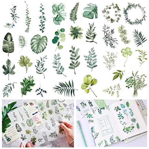 18 Blatt Sticker Fotoalbum Blätter Deko Aufkleber Hochzeit Gästebuch Klein Blätter Sticker Deko Blatt Grün Pflanzen Grünpflanze Aufkleber Sticker für Scrapbooking Fotoalbum Stickerbuch Stickeralbum 18 Blatt Sticker Fotoalbum Blätter Deko Aufkleber Hochzeit Gästebuch Klein Blätter Sticker Deko Blatt Grün Pflanzen Grünpflanze Aufkleber Sticker für Scrapbooking Fotoalbum Stickerbuch Stickeralbum von Kayan