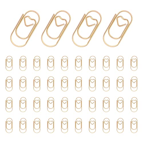 Kayfg 150 StüCk Gold Nette BüRoklammern Papier Clip Mini Clips FöRmige BüRoklammern Papier Clip Lesezeichen Clips für BüRo Lieferanten Schule Kayfg 150 StüCk Gold Nette BüRoklammern Papier Clip Mini Clips FöRmige BüRoklammern Papier Clip Lesezeichen Clips für BüRo Lieferanten Schule von Kayfg