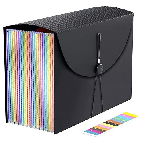 Kayfg Akkordeon Datei Organizer,Erweiterbarer Datei Ordner,Tragbarer Akkordeon Ordner Letter Size,für Papier Dokumente A4 Brief GrößE von Kayfg