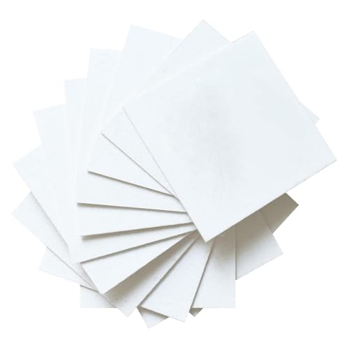 Kayfg Magisches Schaumstrukturpapier - Weiße Zellulosekarten, DIY-Kunstbastelbedarf für Acrylmalerei, 10 Blatt Kayfg Magisches Schaumstrukturpapier - Weiße Zellulosekarten, DIY-Kunstbastelbedarf für Acrylmalerei, 10 Blatt von Kayfg