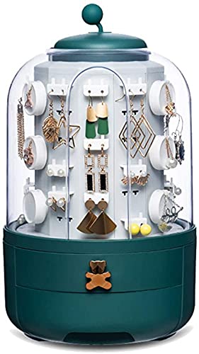 KazeRyu 360° Drehbarer, Runder Ohrring-Präsentationsständer – Schmuckschatulle Mit Großer Kapazität For Halsketten, Armbänder Und Ringe KazeRyu 360° Drehbarer, Runder Ohrring-Präsentationsständer – Schmuckschatulle Mit Großer Kapazität For Halsketten, Armbänder Und Ringe von KazeRyu