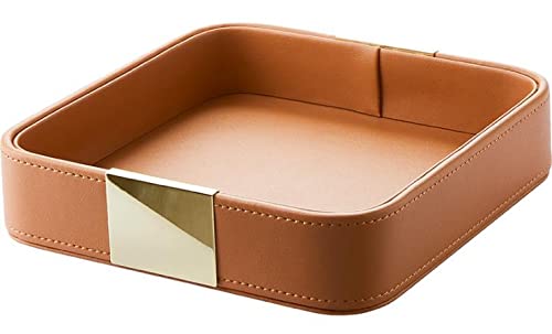 KazeRyu Briefablage Aus Leder – Schreibtisch-Aufbewahrungsbox For Schlüssel, Geldbörsen, Telefone Und Nachttisch-Organisation von KazeRyu