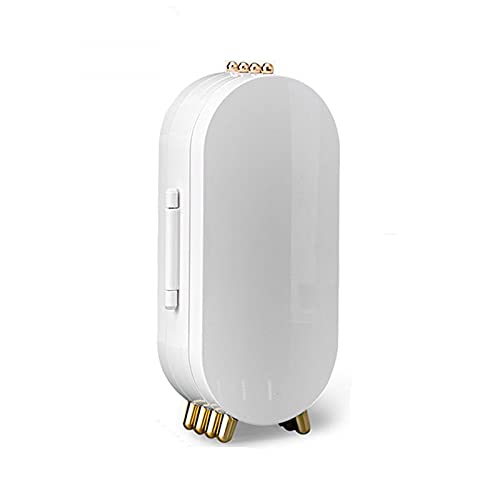 KazeRyu Schmuckschatulle Mit Spiegel – Ohrringhalter Aus Acryl Und Faltbarer Halsketten-Organizer Zur Aufbewahrung(White) von KazeRyu