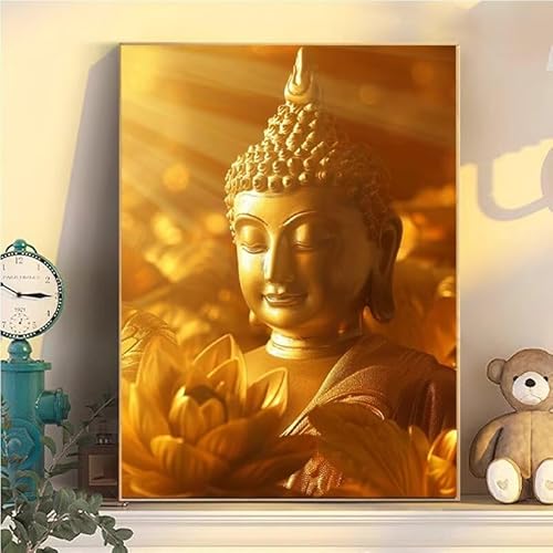Buddha Malen Nach Zahlen Erwachsene Groß XXL 70x90cm, Zen Malen Nach Zahlen Kinder ab 8 Jahre, DIY Paint by Numbers Geschenk Kreativ Set für Erwachsene, Mit 3 Feinen Pinsel und Acrylfarbe Deko YH2-76 Buddha Malen Nach Zahlen Erwachsene Groß XXL 70x90cm, Zen Malen Nach Zahlen Kinder ab 8 Jahre, DIY Paint by Numbers Geschenk Kreativ Set für Erwachsene, Mit 3 Feinen Pinsel und Acrylfarbe Deko YH2-76 von Kazhxnng