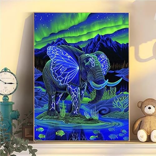 Elefant Malen Nach Zahlen Erwachsene Groß XXL 60x80cm, Schmetterling Malen Nach Zahlen Kinder ab 8 Jahre, DIY Paint by Numbers Kreativ Set für Erwachsene, Mit 3 Feinen Pinsel und Acrylfarbe YH2-50 Elefant Malen Nach Zahlen Erwachsene Groß XXL 60x80cm, Schmetterling Malen Nach Zahlen Kinder ab 8 Jahre, DIY Paint by Numbers Kreativ Set für Erwachsene, Mit 3 Feinen Pinsel und Acrylfarbe YH2-50 von Kazhxnng