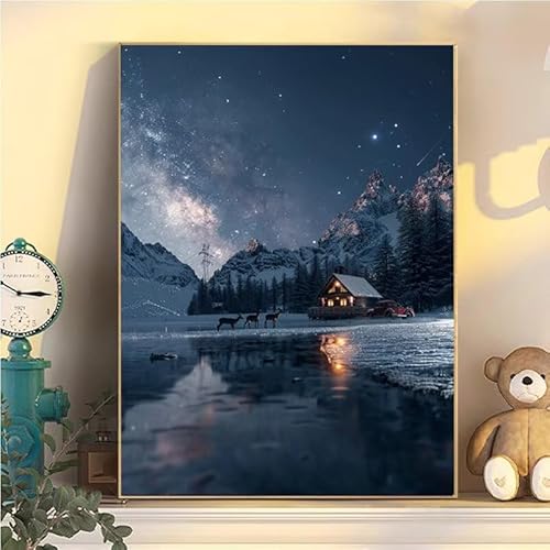 Landschaft Malen Nach Zahlen Erwachsene Groß XXL 100x130cm, Natur Malen Nach Zahlen Kinder ab 8 Jahre, DIY Paint by Numbers Kreativ Set für Erwachsene, Mit 3 Feinen Pinsel und Acrylfarbe YH2-442 Landschaft Malen Nach Zahlen Erwachsene Groß XXL 100x130cm, Natur Malen Nach Zahlen Kinder ab 8 Jahre, DIY Paint by Numbers Kreativ Set für Erwachsene, Mit 3 Feinen Pinsel und Acrylfarbe YH2-442 von Kazhxnng