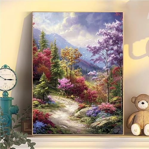 Landschaft Malen Nach Zahlen Erwachsene Groß XXL 30x40cm, Natur Malen Nach Zahlen Kinder ab 8 Jahre, DIY Paint by Numbers Kreativ Set für Erwachsene, Mit 3 Feinen Pinsel und Acrylfarbe YH2-446 Landschaft Malen Nach Zahlen Erwachsene Groß XXL 30x40cm, Natur Malen Nach Zahlen Kinder ab 8 Jahre, DIY Paint by Numbers Kreativ Set für Erwachsene, Mit 3 Feinen Pinsel und Acrylfarbe YH2-446 von Kazhxnng