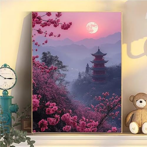 Landschaft Malen Nach Zahlen Erwachsene Groß XXL 60x80cm, Natur Malen Nach Zahlen Kinder ab 8 Jahre, DIY Paint by Numbers Kreativ Set für Erwachsene, Mit 3 Feinen Pinsel und Acrylfarbe YH2-452 Landschaft Malen Nach Zahlen Erwachsene Groß XXL 60x80cm, Natur Malen Nach Zahlen Kinder ab 8 Jahre, DIY Paint by Numbers Kreativ Set für Erwachsene, Mit 3 Feinen Pinsel und Acrylfarbe YH2-452 von Kazhxnng
