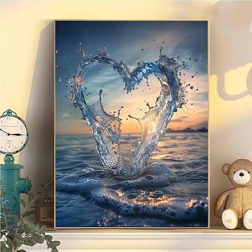 Liebe Malen Nach Zahlen Erwachsene Groß XXL 70x90cm, Strand Malen Nach Zahlen Kinder ab 8 Jahre, DIY Paint by Numbers Geschenk Kreativ Set für Erwachsene, Mit 3 Feinen Pinsel und Acrylfarbe Deko YH2-4 Liebe Malen Nach Zahlen Erwachsene Groß XXL 70x90cm, Strand Malen Nach Zahlen Kinder ab 8 Jahre, DIY Paint by Numbers Geschenk Kreativ Set für Erwachsene, Mit 3 Feinen Pinsel und Acrylfarbe Deko YH2-4 von Kazhxnng