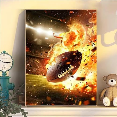 Malen Nach Zahlen Erwachsene FußBall, Malen Nach Zahlen ab 9 Jahre Mädchen Sport, Paint by Numbers Adults Hobby Leinwand 90x120cm, DIY Bastelset Erwachsene Kinder, Mit 3 Pinseln und Acrylfarbe YH2-81 Malen Nach Zahlen Erwachsene FußBall, Malen Nach Zahlen ab 9 Jahre Mädchen Sport, Paint by Numbers Adults Hobby Leinwand 90x120cm, DIY Bastelset Erwachsene Kinder, Mit 3 Pinseln und Acrylfarbe YH2-81 von Kazhxnng