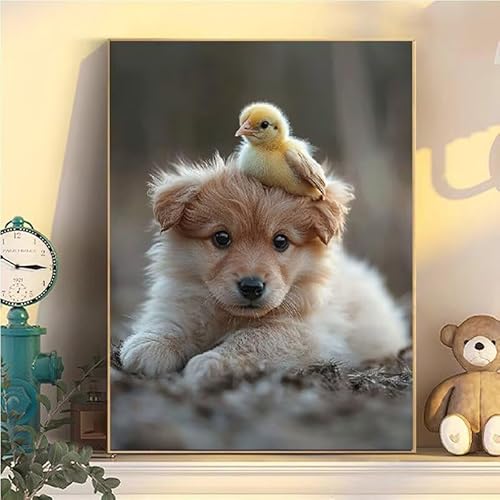 Malen Nach Zahlen Erwachsene Hund, Malen Nach Zahlen ab 9 Jahre Mädchen Ente, Paint by Numbers Adults Hobby Leinwand 90x120cm, DIY Bastelset Erwachsene Kinder, Mit 3 Pinseln und Acrylfarbe YH2-129 Malen Nach Zahlen Erwachsene Hund, Malen Nach Zahlen ab 9 Jahre Mädchen Ente, Paint by Numbers Adults Hobby Leinwand 90x120cm, DIY Bastelset Erwachsene Kinder, Mit 3 Pinseln und Acrylfarbe YH2-129 von Kazhxnng