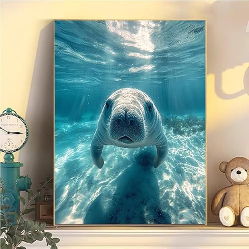 Malen Nach Zahlen Erwachsene Seelöwe, Malen Nach Zahlen ab 9 Jahre Mädchen Tier, Paint by Numbers Adults Hobby Leinwand 90x120cm, DIY Bastelset Erwachsene Kinder, Mit 3 Pinseln und Acrylfarbe YH2-141 Malen Nach Zahlen Erwachsene Seelöwe, Malen Nach Zahlen ab 9 Jahre Mädchen Tier, Paint by Numbers Adults Hobby Leinwand 90x120cm, DIY Bastelset Erwachsene Kinder, Mit 3 Pinseln und Acrylfarbe YH2-141 von Kazhxnng