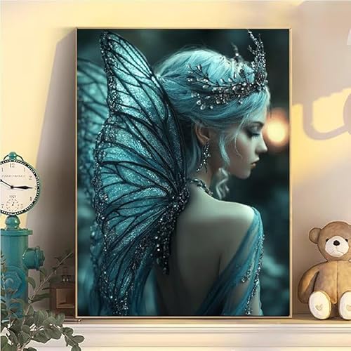 Prinzessin Malen Nach Zahlen Erwachsene Groß XXL 60x80cm, Schmetterling Malen Nach Zahlen Kinder ab 8 Jahre, DIY Paint by Numbers Kreativ Set für Erwachsene, Mit 3 Feinen Pinsel und Acrylfarbe YH2-90 Prinzessin Malen Nach Zahlen Erwachsene Groß XXL 60x80cm, Schmetterling Malen Nach Zahlen Kinder ab 8 Jahre, DIY Paint by Numbers Kreativ Set für Erwachsene, Mit 3 Feinen Pinsel und Acrylfarbe YH2-90 von Kazhxnng