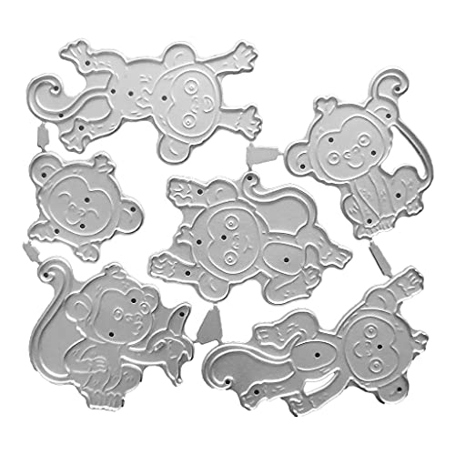 Kcibyvx Kleiner Affe Stanzschablone, Scrapbooking Prägeschablonen Stanzformen Schablonen Für Scrapbooking, Fotopapier, Karten, Handwerk Prägen DIY Herstellung Geburtstag Geschenk Kcibyvx Kleiner Affe Stanzschablone, Scrapbooking Prägeschablonen Stanzformen Schablonen Für Scrapbooking, Fotopapier, Karten, Handwerk Prägen DIY Herstellung Geburtstag Geschenk von Kcibyvx