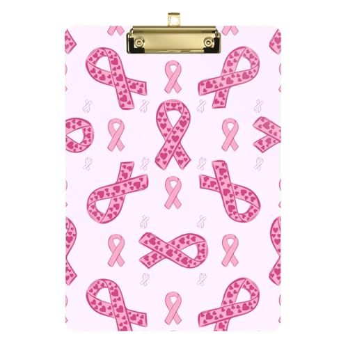 Kcldeci Acryl-Klemmbretter mit rosa Schleife und Herz, Standard-Buchstabe, A4, Klemmbretter für Klassenzimmer, Lehrer, Frauen, Klemmbrett, Büro, Schulbedarf, Gold, 30,5 x 22,9 cm Kcldeci Acryl-Klemmbretter mit rosa Schleife und Herz, Standard-Buchstabe, A4, Klemmbretter für Klassenzimmer, Lehrer, Frauen, Klemmbrett, Büro, Schulbedarf, Gold, 30,5 x 22,9 cm von Kcldeci