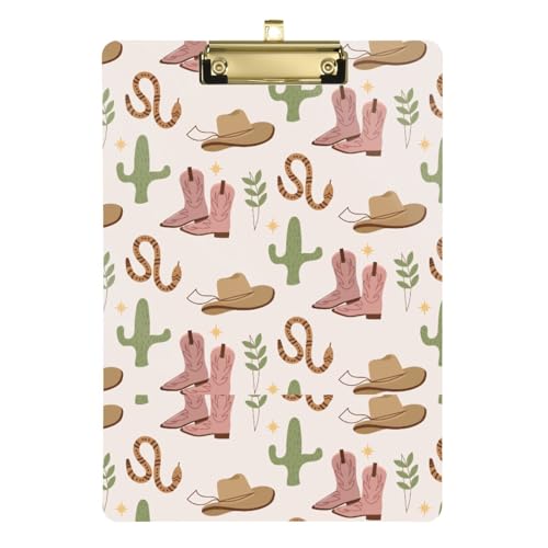 Kcldeci Boho-Klemmbretter Texas Cowboy, Acryl, A4, Briefgröße, Klemmbrett für Klassenzimmer, Studenten, Lehrer, Frauen, Kinder, Silber, 30,5 x 22,9 cm Kcldeci Boho-Klemmbretter Texas Cowboy, Acryl, A4, Briefgröße, Klemmbrett für Klassenzimmer, Studenten, Lehrer, Frauen, Kinder, Silber, 30,5 x 22,9 cm von Kcldeci