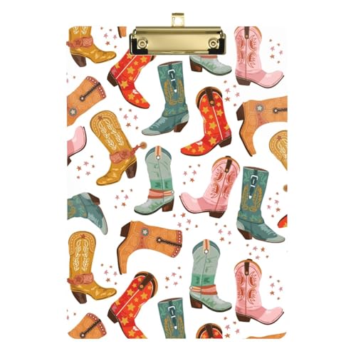 Kcldeci Cowboy und Kuhmädchen, Acryl-Klemmbretter, A4, Briefgröße, Klemmbrett für Klassenzimmer, Studenten, Lehrer, Frauen, Kinder, Silber, 30,5 x 22,9 cm Kcldeci Cowboy und Kuhmädchen, Acryl-Klemmbretter, A4, Briefgröße, Klemmbrett für Klassenzimmer, Studenten, Lehrer, Frauen, Kinder, Silber, 30,5 x 22,9 cm von Kcldeci
